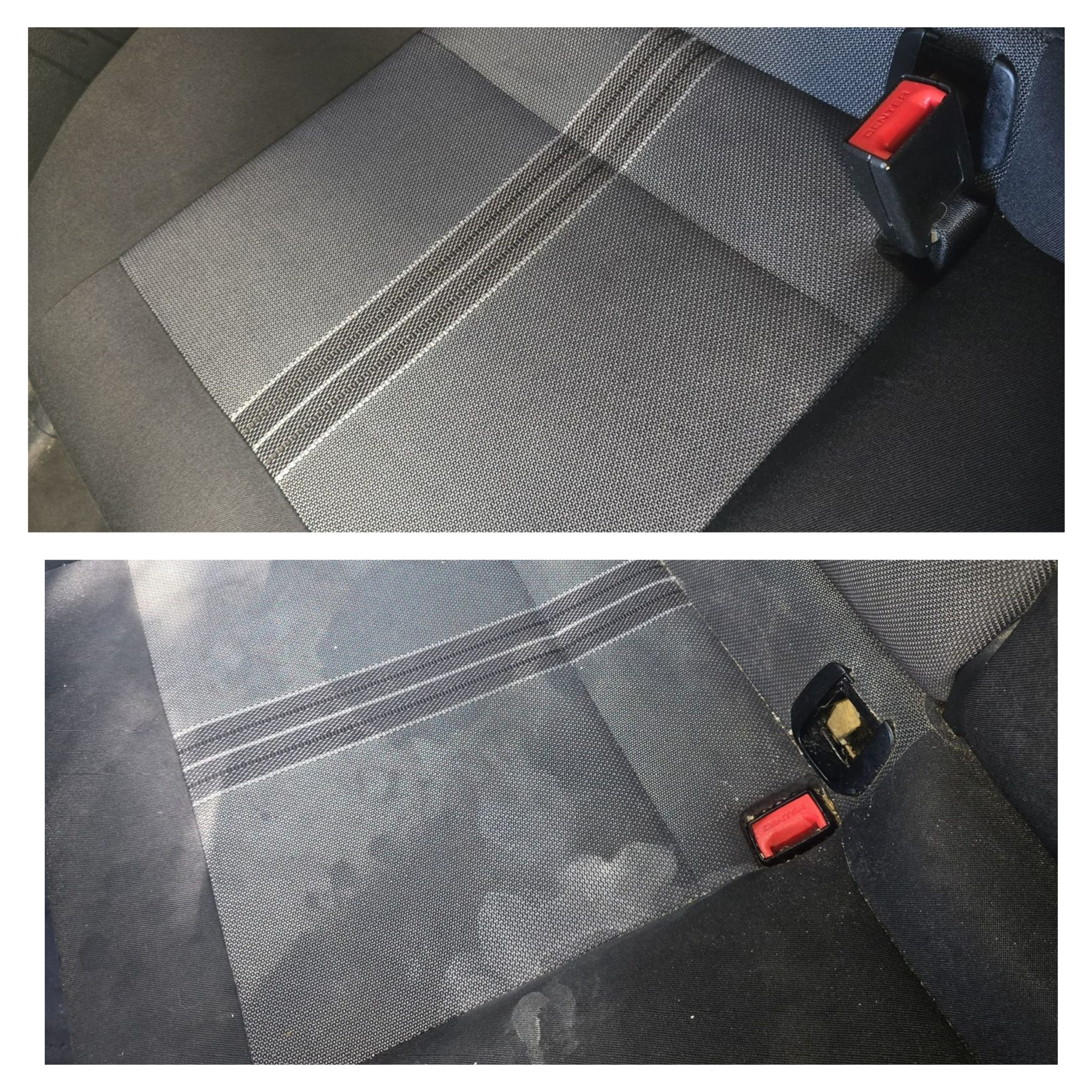 Detailing interior auto Bragadiru înainte și după